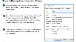How to find volume information on PC